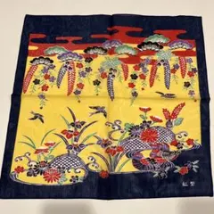 沖縄　紅型 染物 ハンカチ スカーフ