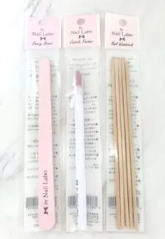 by Nail Laboエメリーボード、ウッドスティック、甘皮プレッシャーセットのサムネイル