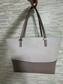 Kate Spade トートバッグ グレー/ブラウン