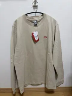 CHUMS ベージュ 長袖tシャツ　L