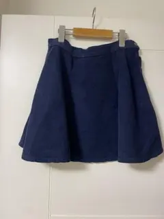 American Apparel ネイビー フレアスカート　アメリカンアパレル