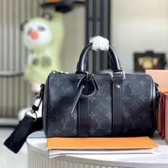 Louis Vuitton モノグラム・エクリプス ドラムバッグ