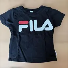 FILA ベビー 半袖Tシャツ ブラック　80サイズ