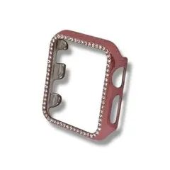 Apple Watch カバー 38mm 保護ケース ローズピンク