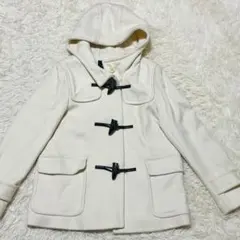 ✨UNITED ARROWS✨ アウター ダッフルコート ホワイト 38 M