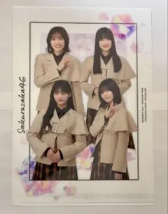 櫻坂46 ローソンコラボ クリアファイル