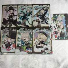 原神　ローソン ★ クリアファイル　コンプリートセット　リネ リネット フレミネ