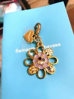 サマンサタバサ プチチョイス フラワーチャーム　キーホルダー新品、未使用