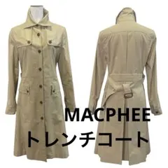 マカフィーMACHPEE/トレンチコート中古美品です！のサムネイル