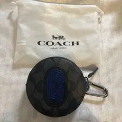 COACH ☆ コーチ　ミニポーチ 黒/青