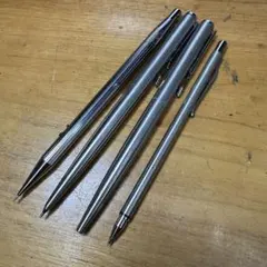 PARKER シャーペンとポルペン、PILOTシャーペン、廃番シャーペンの4本のサムネイル