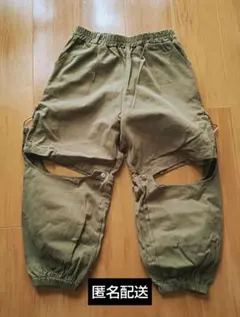 セパレートパンツ　カーキ