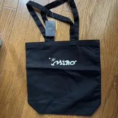 新品　ジョアン・ミロ トートバッグ JOAN MIRO ブラック　ミロ美術館