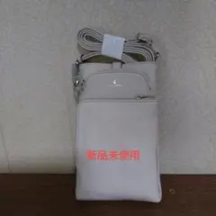 ペレボルサ　新品未使用 スマホショルダーバッグ ベージュ