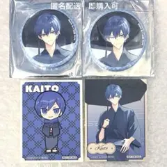 KAITO 初音ミク　キャラバッジコレクション　缶バッジ　アニメイト　ステッカー