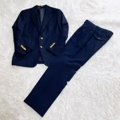 美品　ポロバイラルフローレン　キッズスーツ　紺ブレ　長ズボン　金ボタン