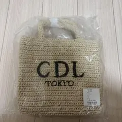 CDLTOKYO CDL 三代目 登坂広臣 カゴバッグ ホワイト ショルダー付き