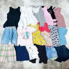 【女の子夏服18点まとめ売り】ベビードールベルメゾンドキンちゃんコキンちゃん