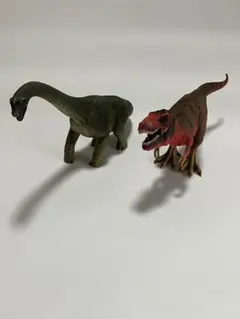 シュライヒ、ティラノサウルス（レッド）、ブラキオサウルス