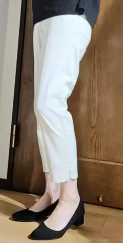 ロペピクニック　8分パンツ　白