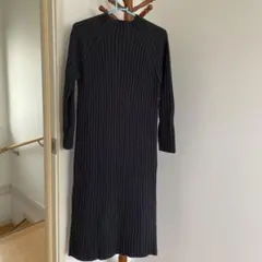 最終お値下げ【美品】アーバンリサーチ　大人リブロングニットワンピース