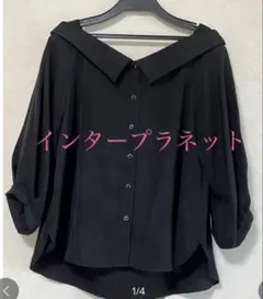 16500円未使用　インタープラネット　ブラウス