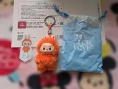 らぶぶ　Z　ぬいぐるみ　正規品　LABUBU　イニシャル キーホルダー