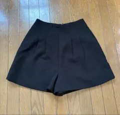 ハイウエストタックショートパンツ [at1647]