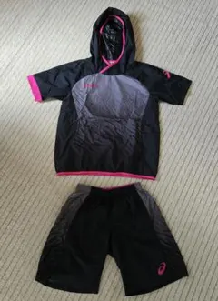 ASICS ピステ・ウィンドブレーカー 上下セット 　レディース