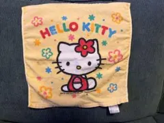ハローキティ ミニタオル ハンカチ イエロー