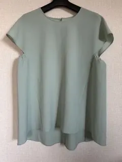 美品★ロートレアモン★フレンチスリーブブラウス38M 半袖カットソーのサムネイル