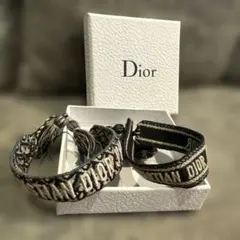Dior タッセル付きブレスレット 2点セット