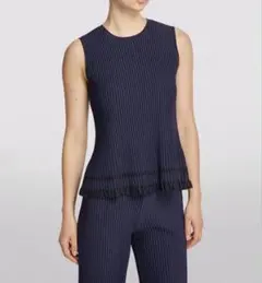 theory セオリー セットアップ ノースリーブ ブラウス パンツ 麻