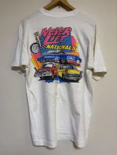 90s USA製 Drag race FORD 世田谷　MOON EYES 古着のサムネイル