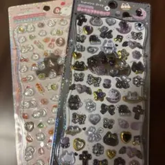 KAMIO キャラクターシール 3Dステッカー 2枚セット