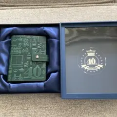 ASHFORD システム手帳 40周年記念モデル ネイビー ミニ6