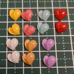 ハート ネイルパーツ 14個