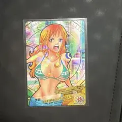【希少】ワンピース ミラクルバトルカードダス ナミ フィルムゼット 水着 希少】【美品】ワンピース ミラクルバトルカードダス ナミ フィルムZ