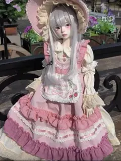 20/25cm ぬいぐるみ用 着せ替えぬい服 ボンネットセット 赤色 - メルカリ