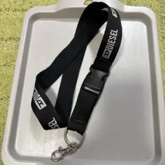 DIESEL ネックストラップ ブラック