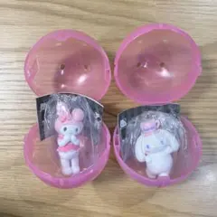 ガチャガチャ　サンリオキャラクターズ　ミニチュアチャーム　ライブキャラクター