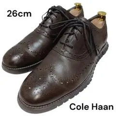 COLE HAAN ゼログランド オックスフォード ウィングチップ　26cm