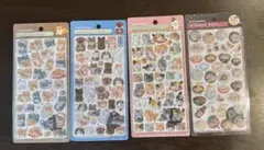 【正規品】ボンボンドロップシール　和柄　柴犬　和猫　和犬　ラーメン