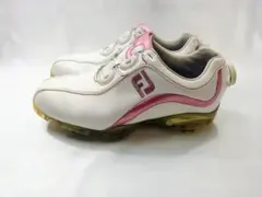FootJoy ゴルフシューズ 女性用 ホワイト/ピンク　22.5㎝のサムネイル