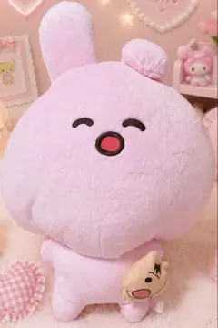 M08/05a0307☆未使用　ぬいぐるみ　うさぎさん ばぶちゃんBIG ゆるふわ 超BIG ぬいぐるみ うさぎさん - メルカリ