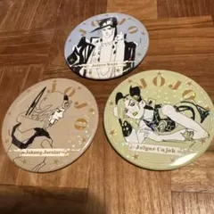 ジョジョワールド　ホログラム　缶バッジ 3点セット