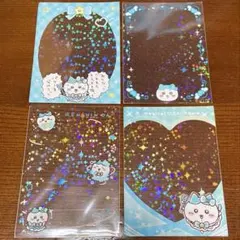 まじかるちいかわ ミニフォトが入るサイズのきらきらクリアスリーブ ハチワレ 4枚のサムネイル