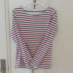 ボーダーカットソー