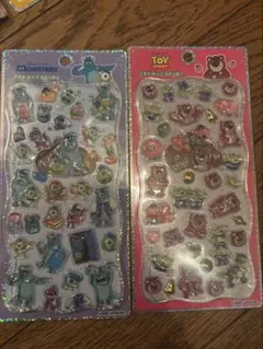 モンスターズインク ロッツォ　プチドロップステッカー 2種のサムネイル