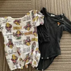 HYSTERIC GLAMOUR キャラクター柄ロンパースセット